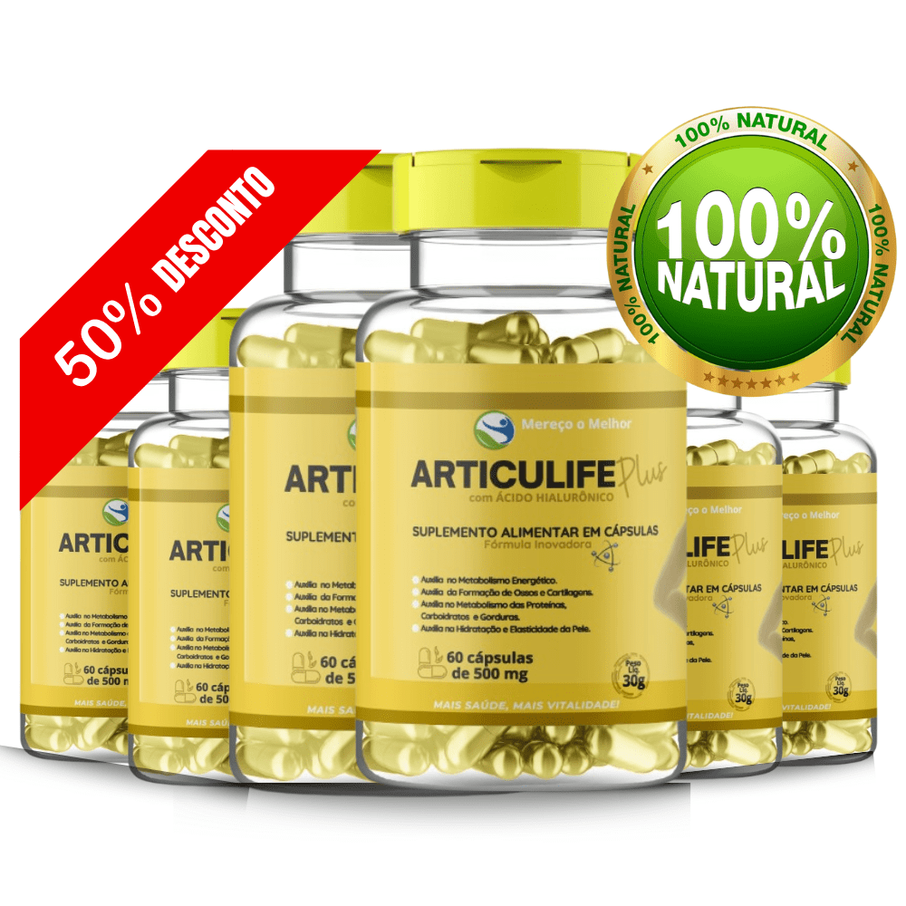 Articulife - Kit com 6 Potes