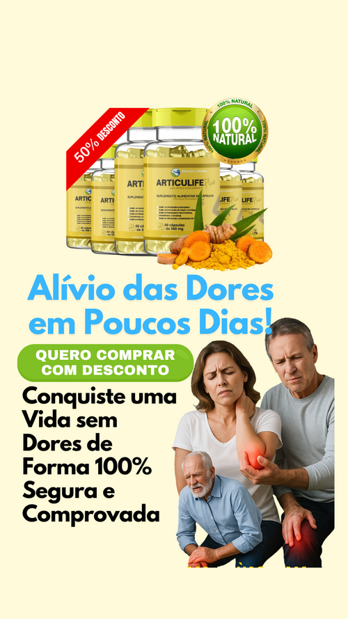 Articulife - Kit com 6 Potes